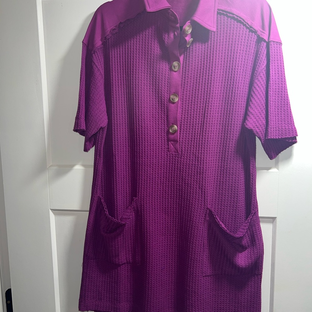 ZENANA double pocket dress